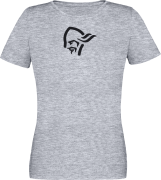 Norrøna Women's /29 Cotton Viking T-shirt Drizzle/Melange Caviar
