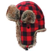 Avignon Flaps Hat Textile Basic Red