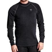 Round Neck Ls Anthracite Melange