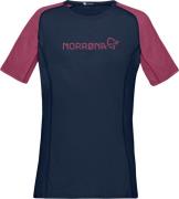 Norrøna Women's Fjørå equaliser lightweight T-Shirt Violet Quartz/Indi...