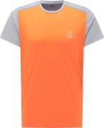 Haglöfs Men's L.I.M Tech Tee Flame Orange/Concrete