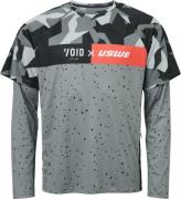 Void Men's MTB Long Sleeve Jersey Co-Lab Camo Black