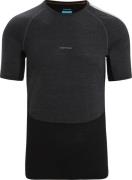 Icebreaker Men's 125 Zoneknit™ Short Sleeve Crewe JET HTHR/BLK/METRO H...