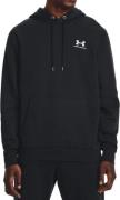 Men's UA Essential Fleece Hoodie Black