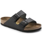 Birkenstock Women's Arizona Natural Leather Narrow Black