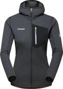 Mammut Women's Aenergy Light Midlayer Hooded Jacket Black-Phantom