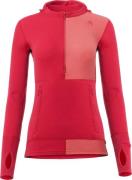 Aclima Women's WarmWool Hoodsweater with Zip Jester Red/Spiced /Spiced...