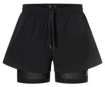 super.natural Women's Double Layer Shorts Jet Black