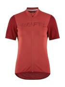 Craft Women's Core Endur Logo Jersey Astro/Rhubarb