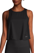 Women's A-Line Short Tank Black