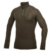 Men's Zip Turtleneck Lite  Pine Green