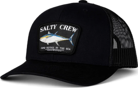 Salty Crew Men's Big Blue Retro Trucker Black