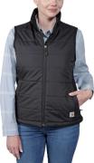 Women's Relaxed Fit Lightweight Insulated Vest Black