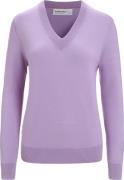 Icebreaker Women's Wilcox Long Sleeve V Sweater Purple Gaze