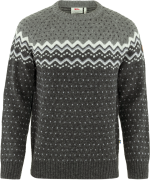 Men's Övik Knit Sweater Dark Grey-Grey