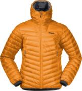 Bergans Men's Senja Down Light Jacket With Hood Golden Field/Husky Blu...