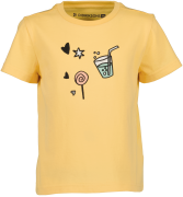 Didriksons Kids' Mynta T-Shirt 2 Creamy Yellow