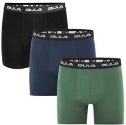 Bula Men's Frame 3pk Boxers Ivy/Black/Navy