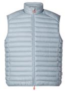 Save the Duck Men's Adam Vest Rain Grey