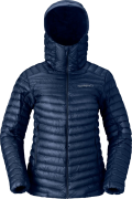 Norrøna Women's Trollveggen Superlight Down Hood Indigo Night Blue