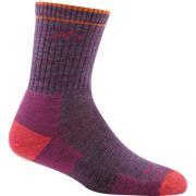 Darn Tough Women's Hiker Micro Crew Midweight Hiking Sock Cushion Plum...