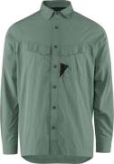 Klättermusen Men's Syn Long Sleeve Shirt Green Lake