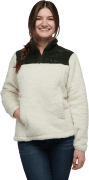 Black Diamond Women's Roadie 1/4 Zip Fleece Birch/Tundra