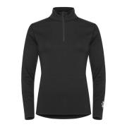 Gridarmor Women's Merino Undertøy Zip Top Black Beauty