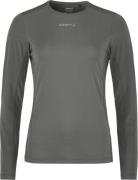 Craft Women's Advance Essence Long Sleeve Tee 2 Granite