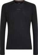 Icebreaker Men's Merino 125 Zoneknit Longsleeve Crewe Black