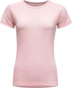 Devold Women's Breeze Merino 150 T-Shirt Chalk Pink