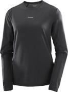 Salomon Women's Shkout Core Long Sleeve Tee Deep Black