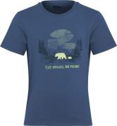 Jack Wolfskin Kid's Graphic Cotton Tee Print Evening Sky