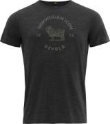 Devold Men's Bagge Merino 130 Tee Anthracite