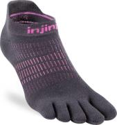 Injinji Women's Run Lightweight No-Show Charcoal