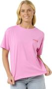 Rip Curl Women's Ocean Tech Relaxed Tee Pink