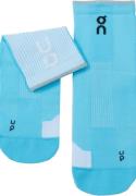 On Unisex Performance Run Sock Mid Horizon/White