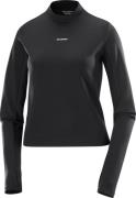 Salomon Women's Shkout Bliss Long Sleeve Tee Deep Black
