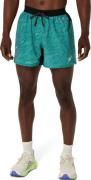 Asics Men's Fujitrail All Over Print 5in Short Rainy Lake