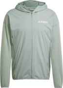 Adidas Men's Terrex Xperior Climawarm+ Wind Light Fleece Hooded Jacket...