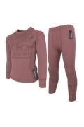 Lindberg Kids' Kåbdalis Merino Set Rose