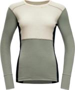 Devold Women's Lauparen Merino 190 Shirt Raw White/fog/ink
