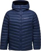 Peak Performance Men's Frost Down Hood Jacket Blue Shadow