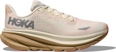 Hoka Women's Clifton 9 GORE-TEX Eggshell / Khaki
