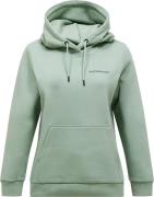 Peak Performance Women's Original Small Logo Hood Green Valley