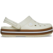 Crocs Kids' Crocband Gum Clog Summit White