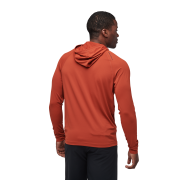 Black Diamond Men's Ls Alpenglow Hoody Burnt Sienna