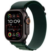 Apple Watch Ultra 2 GPS + Cellular 49mm Black Titanium Alpine Loop M M...