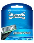 Wilkinson Sword Quattro Blades 8pak   8 stk.