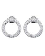 Everneed Caroline - Silver with white zirconia